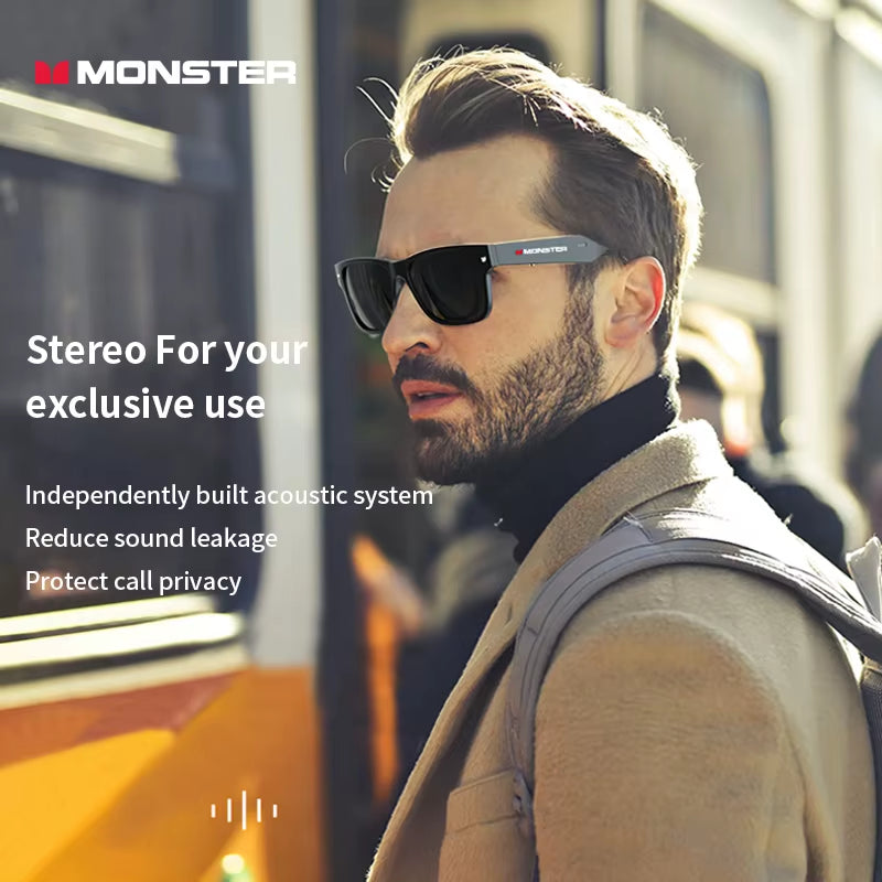 Lunettes Connectées Monster – Audio Bluetooth Intégré