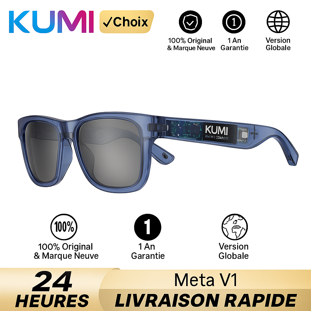 Lunettes Connectées Kumi Meta V1