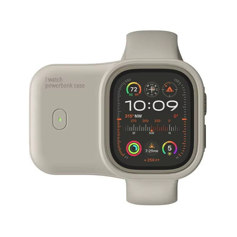 Wireless Power Bank for Apple Watch 41 44Mm 45Mm 46Mm Portable Charger for Apple Watch Ultra 49Mm Wristband Magnetic Power Bank