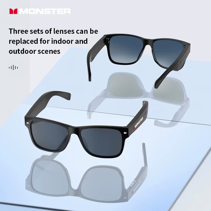 Lunettes Connectées Monster – Audio Bluetooth Intégré